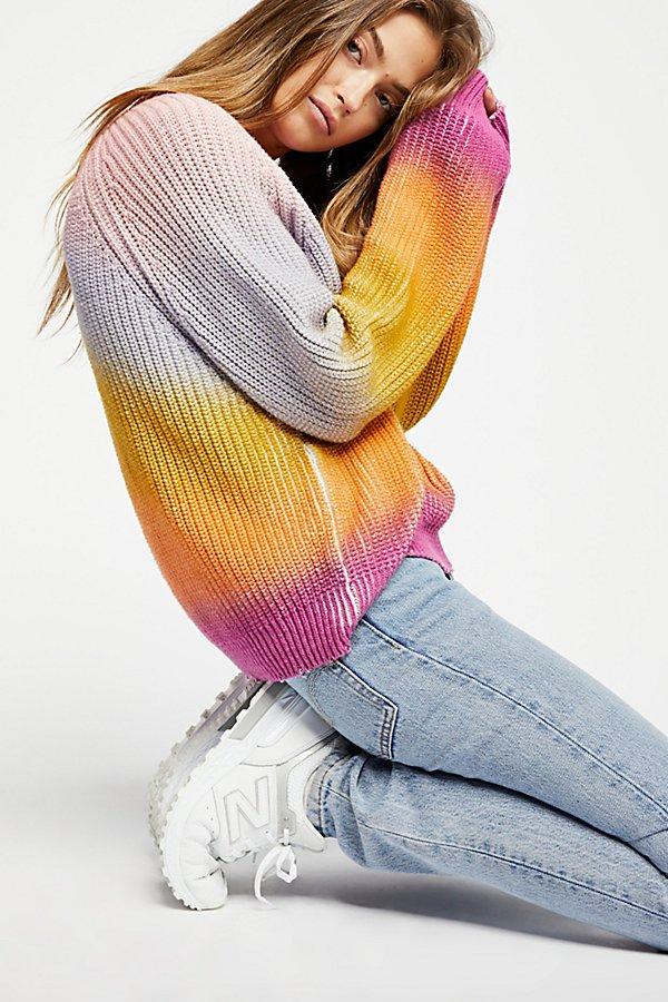 Kary Cow Sweater By Zadig & Voltaire At Free People